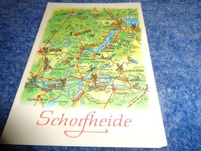 5613 Postkarte, Ansichtskarte-Schorfheide