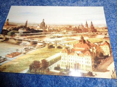 5619 Postkarte, Ansichtskarte-Dresden Panorama