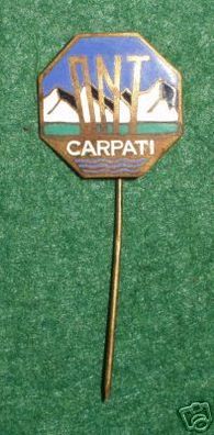emailliertes Abzeichen DNT Carpati um 1935