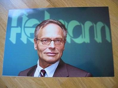 Unternehmer Prof. Dr. Günther Fielmann - handsigniertes Autogramm!!!