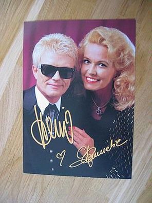 Schlagerstar Heino und Hannelore - Autogramme!