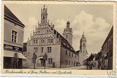 15082 Ak Fürstenwalde an der Spree Rathaus 1939