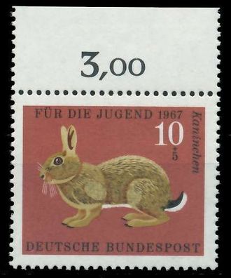 BRD 1967 Nr 529 postfrisch ORA X7EF8E2