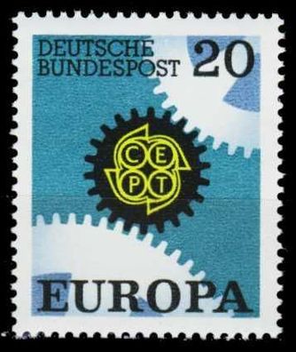 BRD BUND 1967 Nr 533 postfrisch S59941E