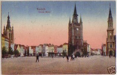 15246 Ak Kortrijk Groote Markt 1917
