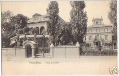 13881 Ak München Villa Lenbach um 1900