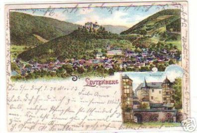 13958 Mehrbild Ak Sommerfrische Leutenberg in Thür.1903