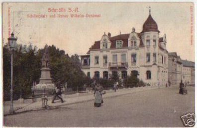 14436 Ak Schmölln S.-A. Schillerplatz um 1910