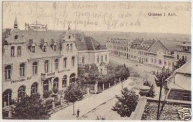 14271 Feldpost Ak Güsten in Anhalt Gasthaus 1944