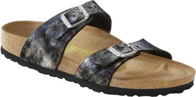 Birkenstock Pantolette Sydney BF stardust black 488733