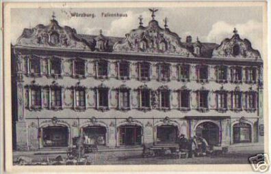 14183 Ak Würzburg Falkenhaus 1927