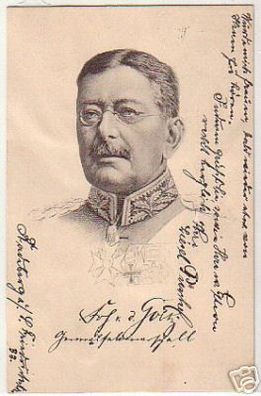 14838 Ak Generalfeldmarschall von der Goltz 1916