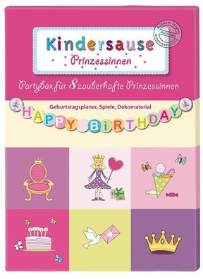 Partybox Prinzessinnen Kindergeburtstag Kindersause Kinderparty Moses 4030 NEU