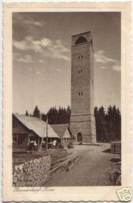 13932 Ak Oberharmsbach Brandenkopf Turm um 1930