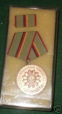 DDR Verdienstmedaille der Organe des MdI in Bronze