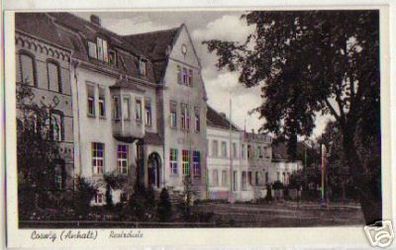 15425 Ak Coswig ( Anhalt) Realschule um 1920