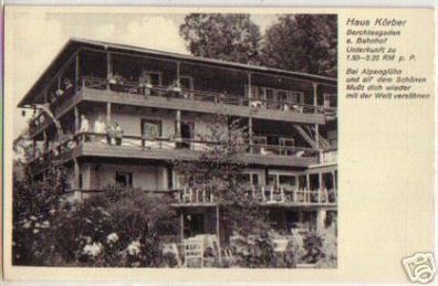 14083 Ak Berchtesgaden Haus Körber um 1930