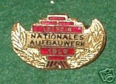 DDR Anstecker Seelower Höhe in Silber und Gold 39179