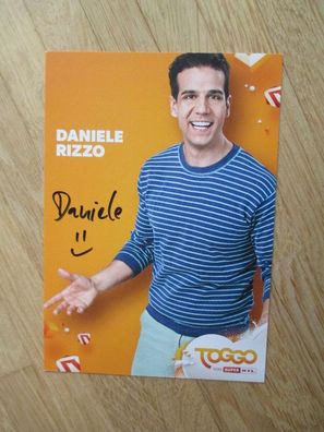 Super RTL Fernsehmoderator Daniele Rizzo - handsigniertes Autogramm!!!