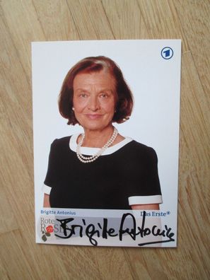 Rote Rosen Schauspielerin Brigitte Antonius - handsigniertes Autogramm!!!