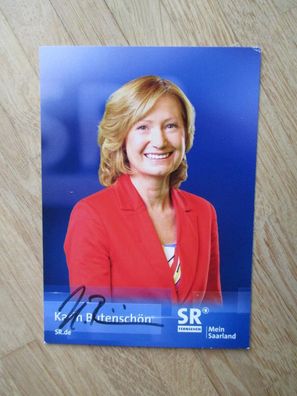 SR Fernsehmoderatorin Karin Lambert-Butenschön - handsigniertes Autogramm!!!