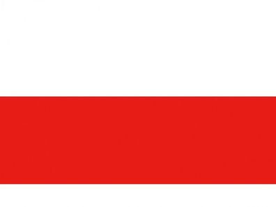Talamex, Gastlandflagge Polen, 20cm x 30cm