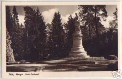 05847 Ak Tilsit Königin Luise Denkmal um 1940