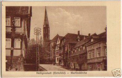 13186 Ak Heiligenstadt Eichsfeld Martinskirche um 1930