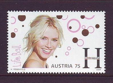 Heidi Klum (Model) - postfrisch - Österreich 2005