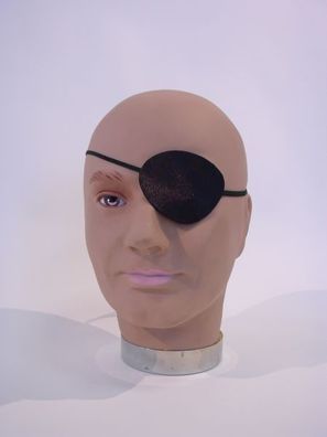 Augenklappe schwarz