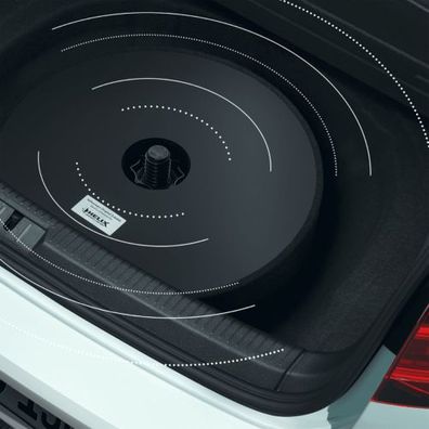 Volkswagen Plug & Play-Soundsystem für die Reserveradmulde