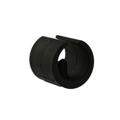 Klemmschalengleiter Ø 18 - 20mm schwarz Kunststoff Zapfen Gleiter Freischwinger