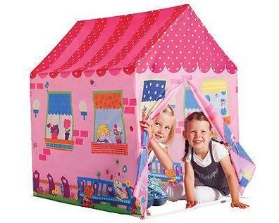 Kinderzelt Sweet Home für Mädchen Zuhause Wohnhaus Spielzelt rosa Villa Zelt süß