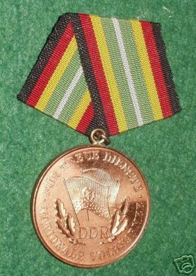DDR Medaille für treue Dienste NVA in Bronze