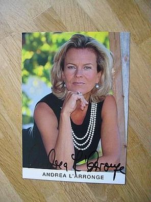 SOKO Kitzbühel Schauspielerin Andrea L’Arronge - handsigniertes Autogramm!!!