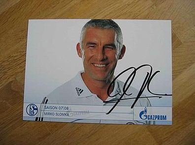 FC Schalke 04 Saison 2007/2008 Mirko Slomka - handsigniertes Autogramm!!!