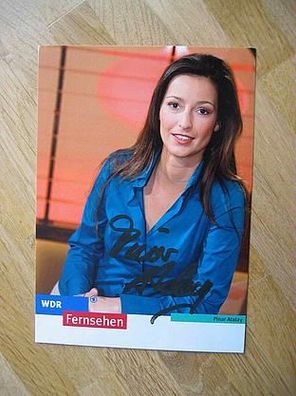 WDR Fernsehmoderatorin Pinar Atalay - handsigniertes Autogramm!!!
