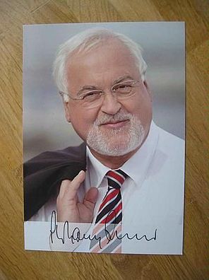 Schleswig-Holstein Ministerpräsident Peter Harry Carstensen handsigniertes Autogramm!