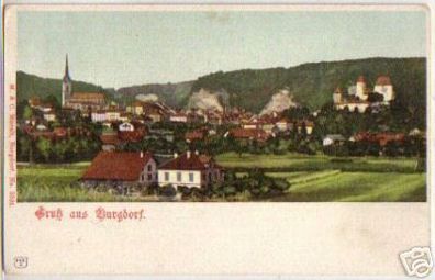 15505 Ak Gruß aus Burgdorf in der Schweiz um 1900