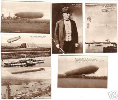 10295/6 Ak Luftschiff Zeppelin, Parseval um 1915