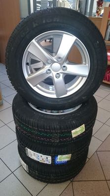 4x Winterkompletträder VW Tiguan 5N Dolomit Alufelgen 215/65 R16 98H Semperit