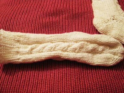 1Paar Socken Baumwolle Polyamid handgestrickt 3-6 Monate