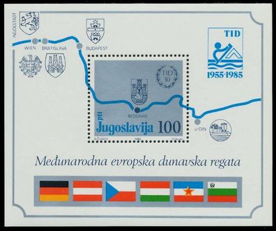 Jugoslawien Block 26 postfrisch S018842