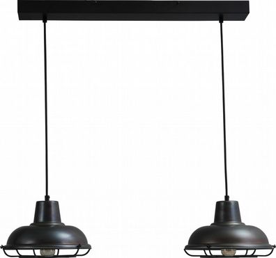 Pendelleuchte in Rotguss Decke Hängeleuchte Vintage Hängelampe Küchenlampe Lampe