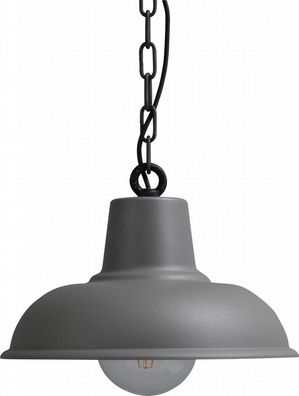 Vintage Pendelleuchte E27 Schwarz Ø36cm Hängelampe Hängeleuchte Decke Lampe NEU
