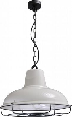 Vintage Pendelleuchte Schwarz E27 Ø49cm Hängeleuchte Hängelampe Decke Lampe NEU