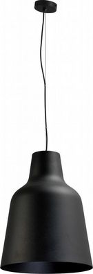 Vintage Pendelleuchte E27 Schwarz Ø40cm Lampe Loftlampe Hängeleuchte Decke innen