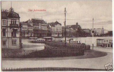 15846 Ak Hamburg Hotel Vier Jahreszeiten um 1910