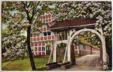 15838 Ak Kirschblüte im Altenlande Mittelnkirchen 1913