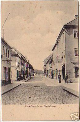 16433 Ak Bischofswerda Kirchstrasse um 1920